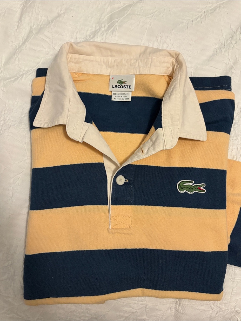 Vintage Lacoste Rugby